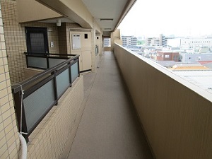 戸田クリーンマンション共用部清掃前写真